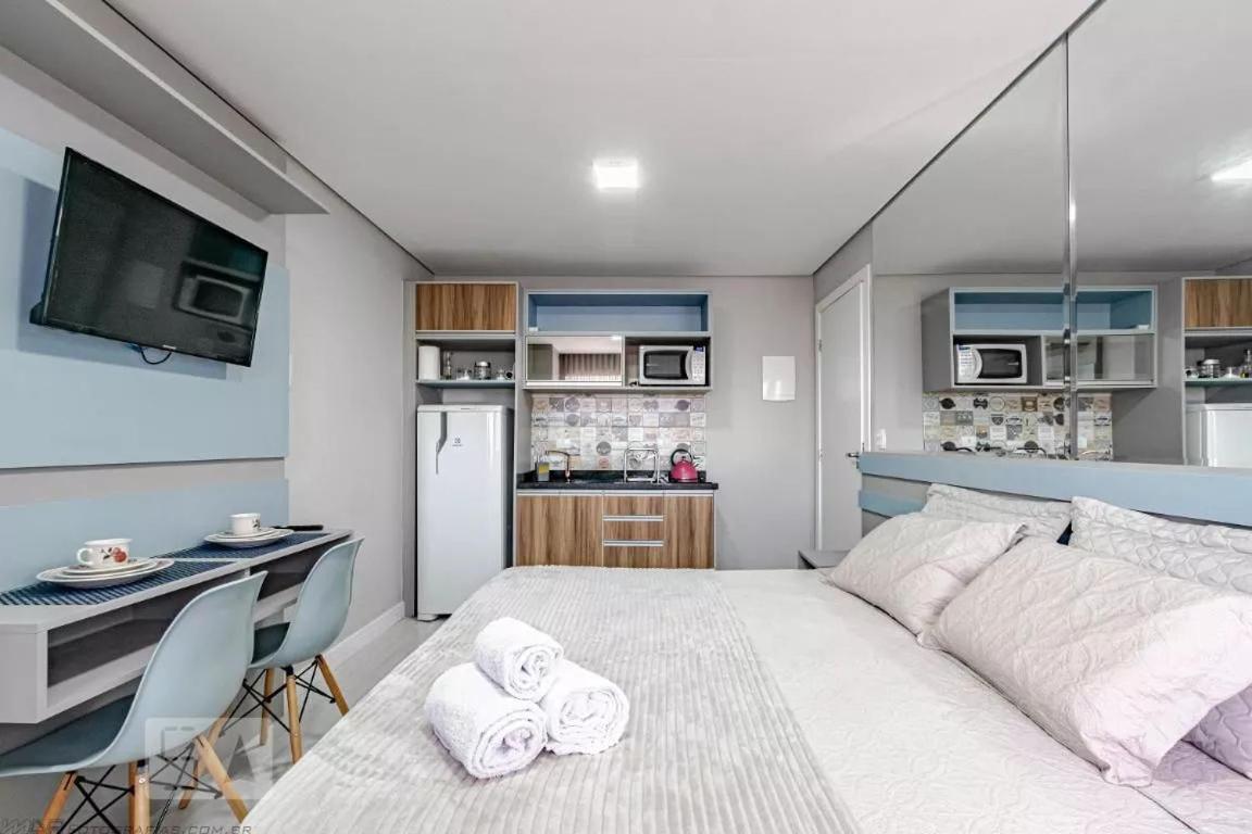 17- Studio Perfeito Para Casal! Κουριτίμπα Εξωτερικό φωτογραφία
